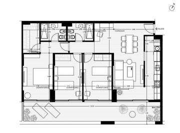 Departamento de 4 ambientes, Rosario · Carballo y Avellaneda Venta Departamento 3 Dorm. en Rosario