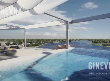 Departamento · 178m² · 4 Ambientes · 2 Cocheras · Duplex de 4 Amb. con Piscina Privada en Venta en Oceana Nordelta