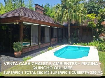 Casa · 320m² · 5 Ambientes · 2 Cocheras · Venta Casa 5 Ambientes Quilmes Oeste