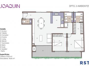 Departamento de 3 ambientes, Morón · Departamento - Haedo Sur