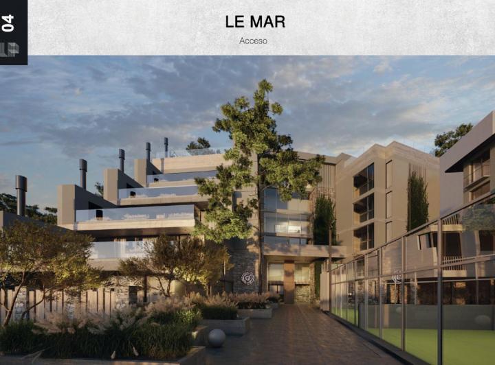 Desarrollo vertical · Le Mar Pinamar