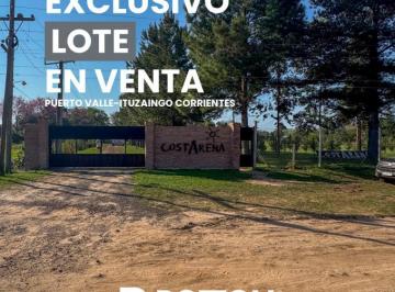 Terreno · 1016m² · Hermoso Lote en Venta - Costarena Ituzaingo Corrientes