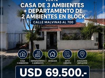 Casa · 166m² · 4 Ambientes · 4 Cocheras · Departamento - Mar del Plata