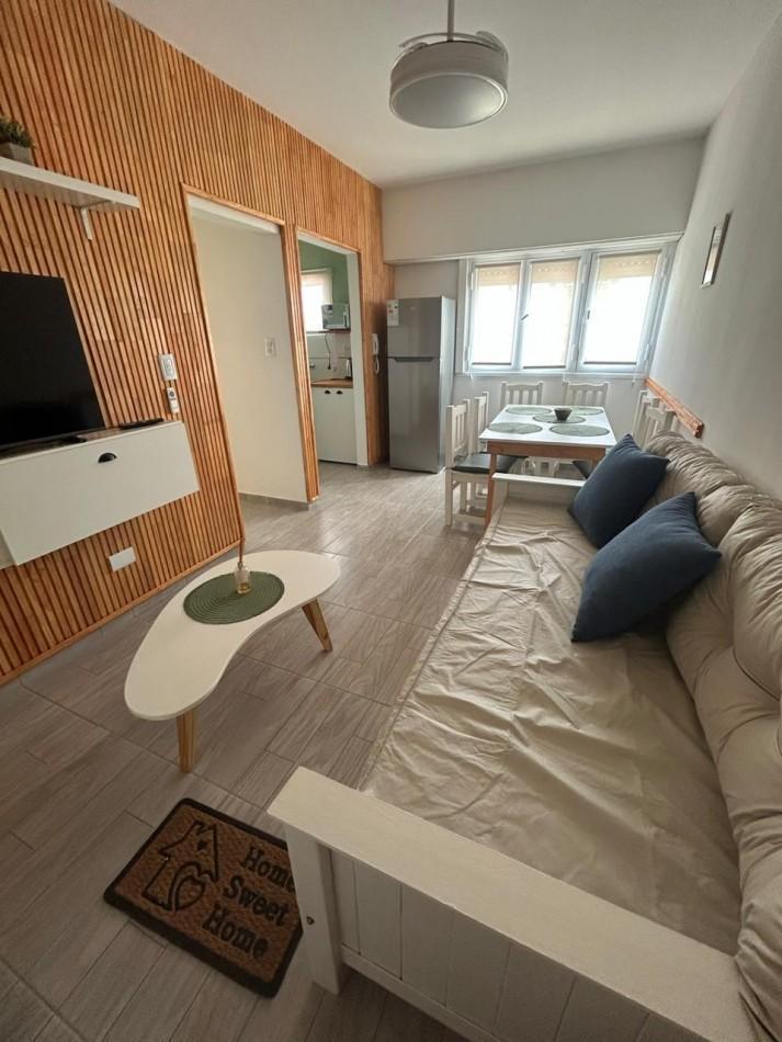 Depto 3 amb amoblado, 40m² — excelente ubicación
