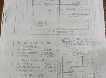 Terreno · 810m² · Terreno Lote en Venta en Luis Guillón, Esteban Echeverría, G. B. a. Zona Sur