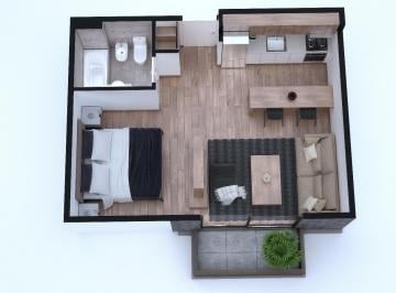 Departamento · 39m² · 1 Ambiente · Departamento - Castelar Norte