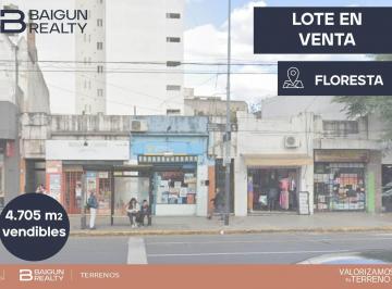 Terreno · 610m² · Terreno en Venta en Floresta 4700 m² Vendibles