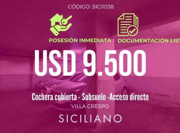 Garage · 8m² · Cochera en Villa Crespo