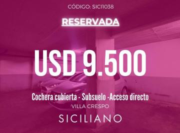 Garage · 8m² · Cochera en Villa Crespo