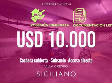 Garage · 8m² · Cochera en Villa Crespo
