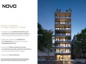 Departamento · 36m² · 2 Ambientes · Departamento en Belgrano