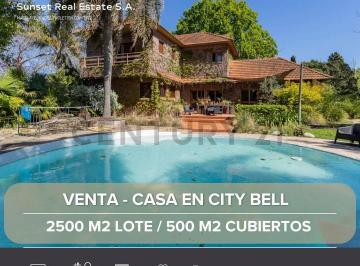 Casa · 525m² · 7 Ambientes · 2 Cocheras · Casa en Venta City Bell
