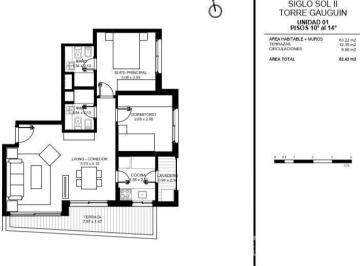 Departamento · 82m² · 3 Ambientes · Departamento - Punta del Este