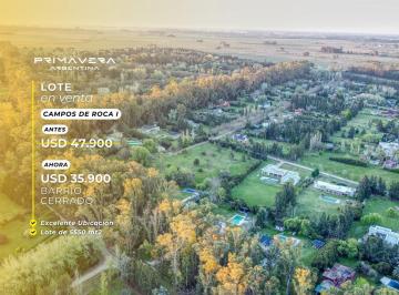 Terreno · 5550m² · Oportunidad · Lote · 5550 m · Campos de Roca I