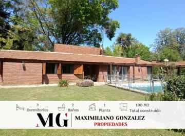 Quinta vacacional · 80m² · 4 Ambientes · Casa Quinta Alquiler El Trébol La Unión
