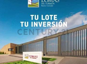 Terreno · 370m² · Lote en Venta Barrio Privado Lomas del Torreon