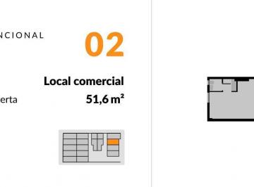 Local comercial · 51m² · Venta Local Comercial 51.66 m² Uf 2 Ruka 11, San Martin de Los Andes