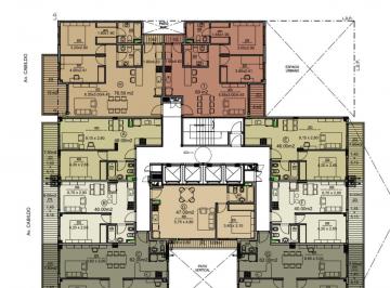 Departamento · 62m² · 3 Ambientes · Venta Departamento 3 Ambientes con Balcon a Estrenar en Nuñez