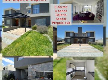 PH · 130m² · 7 Ambientes · 2 Cocheras · Dúplex en Alquiler en Colinas de Manantiales