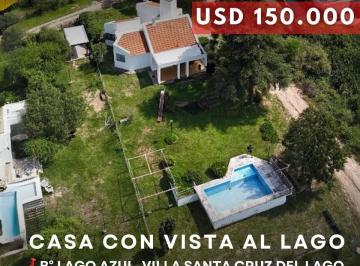 Casa · 120m² · 4 Ambientes · 1 Cochera · Venta Casa de 2 Dorm. Cochera y Pileta en B° Semi Privado Lago Azul - Villa Santa Cruz del Lago