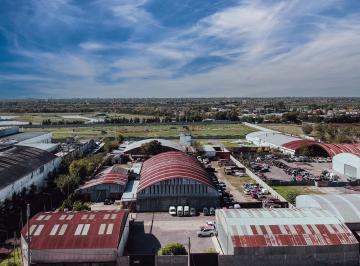 vista aerea · Amplio Terreno de Galpones en Don Torcuato