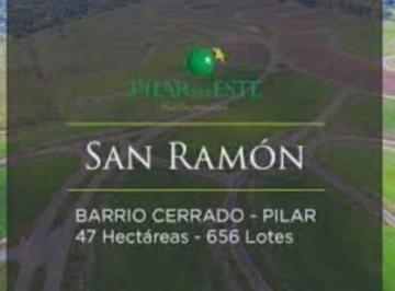 Terreno · 600m² · Mmc. Hermoso Lote Oportunidad en Barrio San Ramón, Pilar