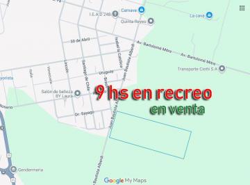 Campo , Recreo · Se Vende Campo de 9 Hs en Recreo Santa Fe