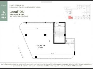 Local comercial · 81m² · Local en Venta en Doral Tigre, Benavidez, Tigre