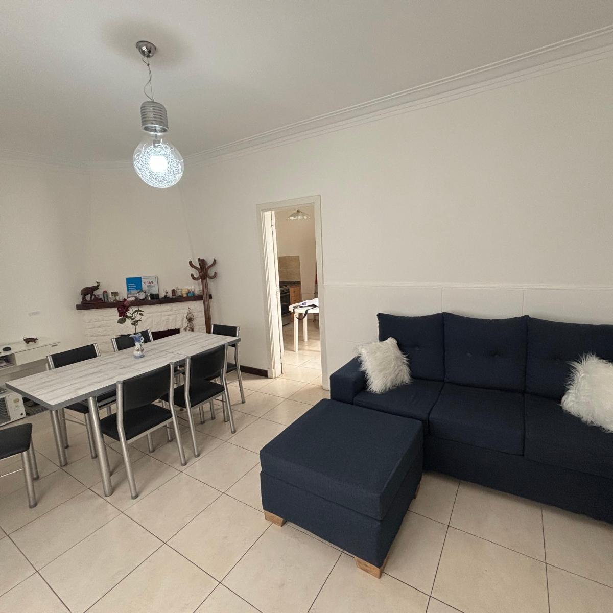 Depto 3 amb, 79m² en planta baja con patios — Centro