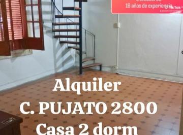 Casa de 5 ambientes, Ciudad de Santa Fe · Alquiler Casa 2 Dorm. C. Pujato N2800 $700.000