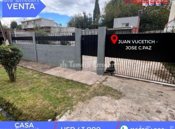 Casa · 115m² · 4 Ambientes · 1 Cochera · Casa Chalet en Venta en José C. Paz, G. B. a. Zona Norte, Argentina