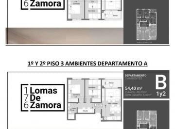 Departamento · 49m² · 3 Ambientes · Venta Departamento en Wilde de 3 Ambientes con Financiación