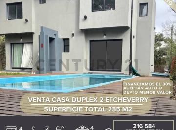 Casa · 178m² · 6 Ambientes · 4 Cocheras · Venta Casa Duplex 2 Etcheverry - La Plata - ¡Baja de Valor!