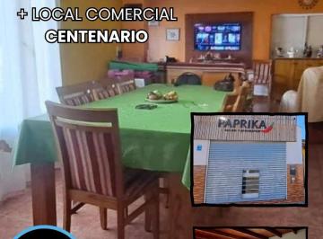 Casa · 194m² · 2 Ambientes · 1 Cochera · Venta de Casa 2 Dorm + Depto 1 Dorm + Local Comercial - Centenario