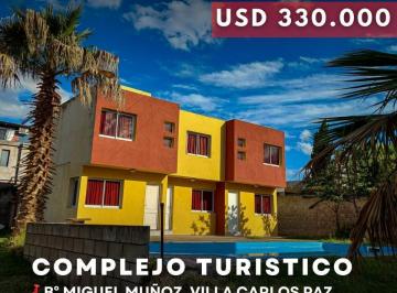 Hotel · 412m² · 11 Ambientes · Complejo de 4 Unidades en Venta Ubicado en Miguel Muñoz - Villa Carlos Paz