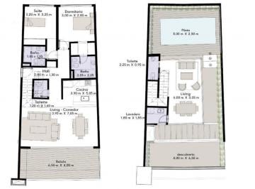 Departamento · 116ha · 4 Ambientes · 2 Cocheras · Departamento 4 Ambientes 2 Dorm.. | Yoo Nordelta 5 - Tigre