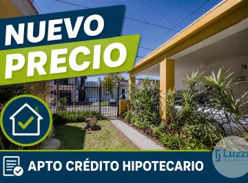 Casa de 4 ambientes, General San Martín · Apto Credito!casa 4 Ambientes con Cochera, Jardin, Parque, Terraza. Impecable!.
