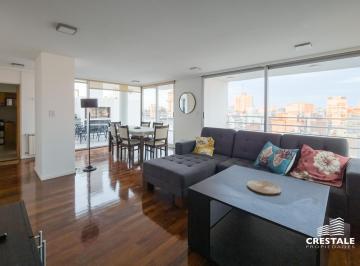 Departamento · 155m² · 4 Ambientes · 2 Cocheras · Venta - Departamento 3 Dorm. Piso con Terraza Exclusiva - Bv. Oroño, Rosario.