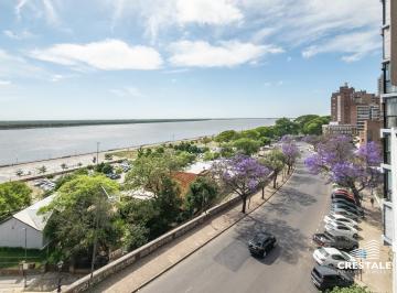 Departamento · 170m² · 7 Ambientes · 1 Cochera · Venta - Departamento 3 Dorm. con Balcón y Vista Al Río - Parque España, Rosario.