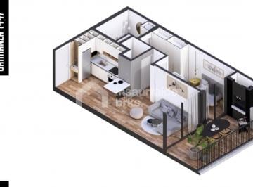 Departamento · 44m² · 2 Ambientes · Venta en Obra en Palermo Hollywood - 2 Ambientes