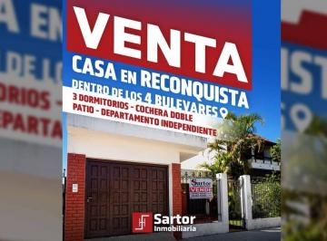 Casa · 500m² · 5 Ambientes · 1 Cochera · Casa en Reconquista