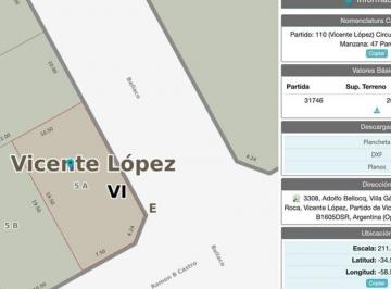 Terreno · 200m² · Venta de Lote Industrial en Olivos – 200 m² |zonificación I1