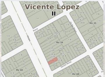 Terreno · 187m² · 5 Ambientes · 3 Cocheras · Terreno en V. Lopez - Vias/maipú Apto Emprendimiento