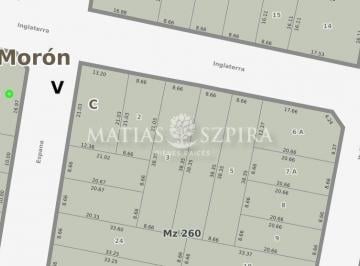 Terreno · 447m² · Lote en Venta Castelar