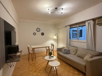 Living comedor · Venta de Departamento 2 Ambientes en Recoleta Amueblado - Impecable