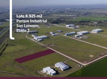 Terreno · 8925m² · Lote en Venta - 8.925 m² - Sector Industrial - Parque Industrial San Lorenzo. en Etapa II.