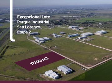 Terreno · 17100m² · Lotes en Venta 17.100 m² - Sector Industrial - Parque Industrial San Lorenzo. Etapa II