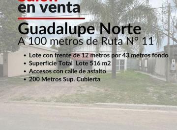 Local comercial · 200m² · Venta Salon en Guadalupe Norte Prov. de Santa Fe
