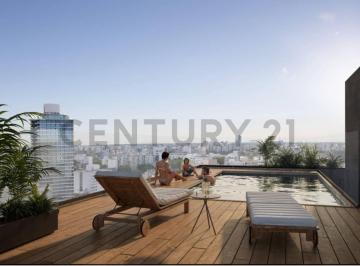 Departamento · 27m² · 1 Ambiente · Pocitos Monoambiente en Pozo - Piscina, Solarium, Parrillero, Laundry
