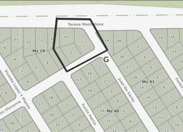 Terreno , General Rodríguez · Lote 2408 m² en General Rodríguez - Retasado